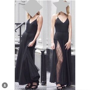 Ryan Roche - Runway FW17 - 100% Wool Dress - Made in Italy - Black Size 6 - NWT